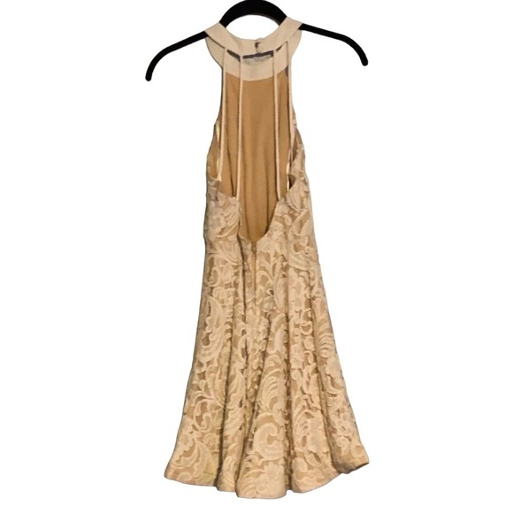 B. Darlin Strappy Back Lace Fit And Flare Cocktail Mini Dress Sz 1/2 - Picture 3 of 8